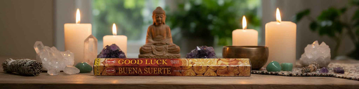 Hem Hexagon Good Luck Incense Sticks by Divine Intentions
