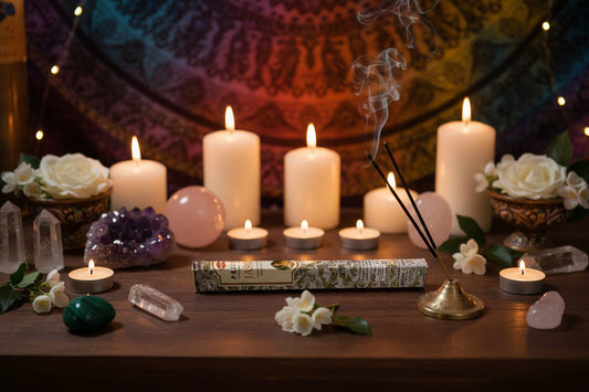 Hem Hexagon Precious Jasmine Incense Sticks for Tranquil Aromatherapy