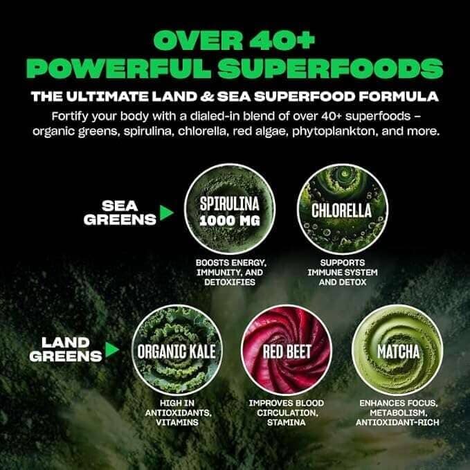 Mutant Big Greens, 30 Servings by PoorBoySupplements.com