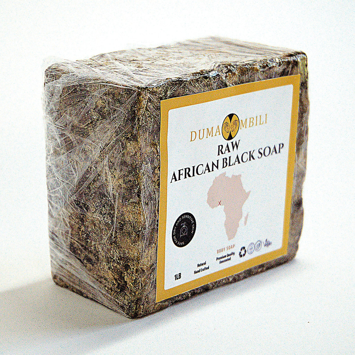 Authentic African Black Soap | Organic Skincare for Clear & Glowing Skin by Duma Mbili LLC