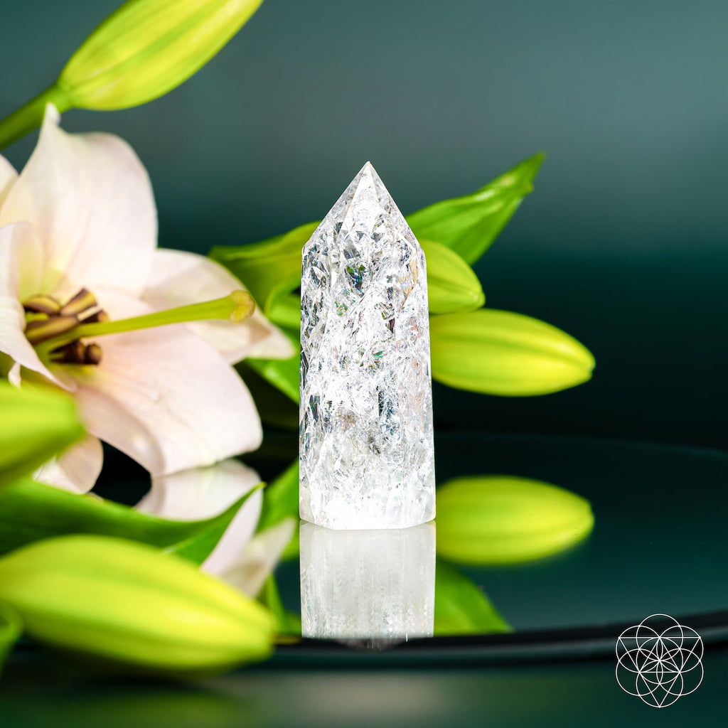 Limitless Manifestation - Ice Quartz Point by Conscious Items