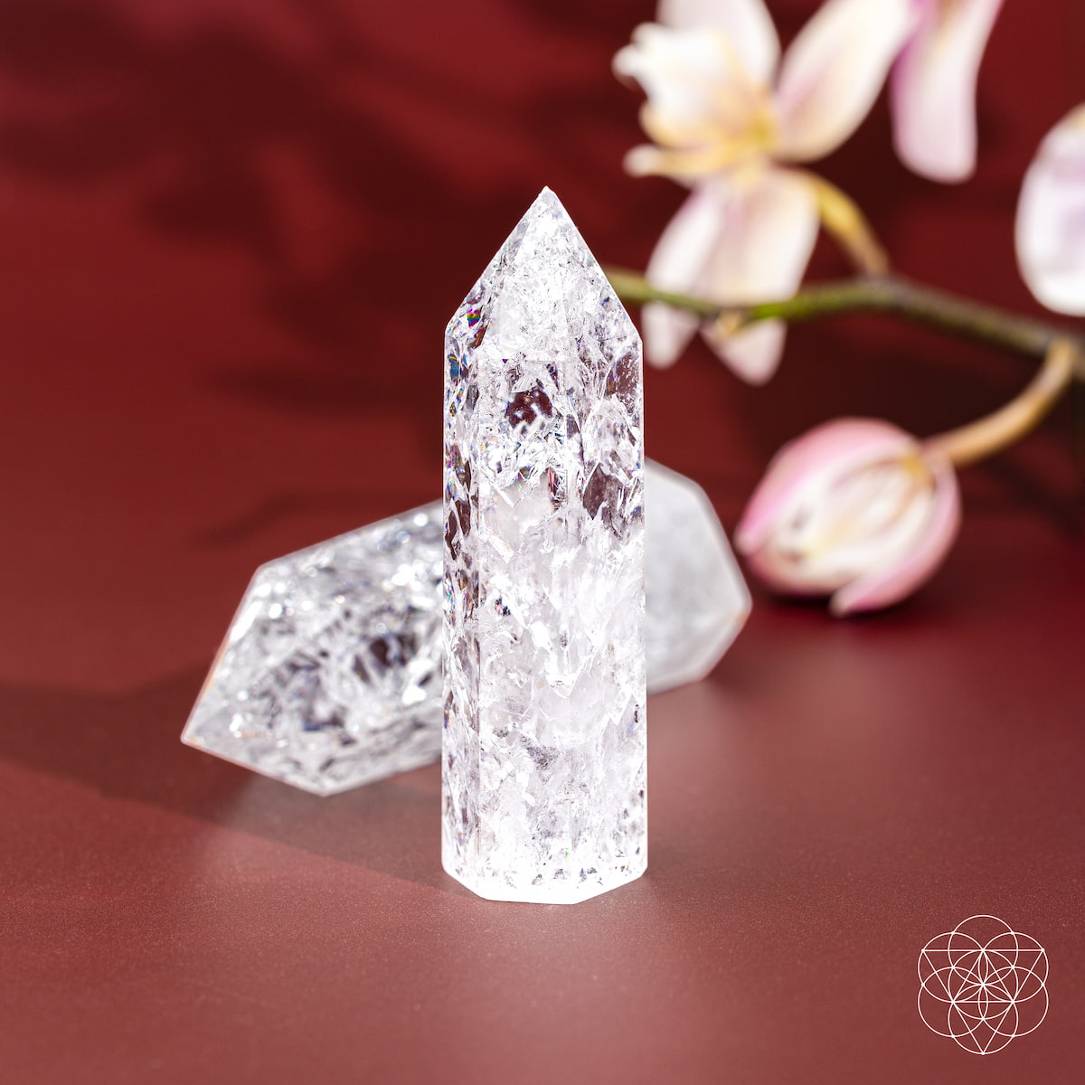 Limitless Manifestation - Ice Quartz Point by Conscious Items