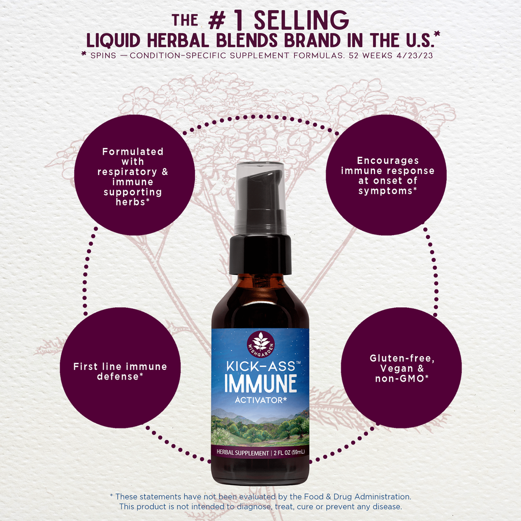 Kick-Ass Immune, Activator by WishGarden Herbs