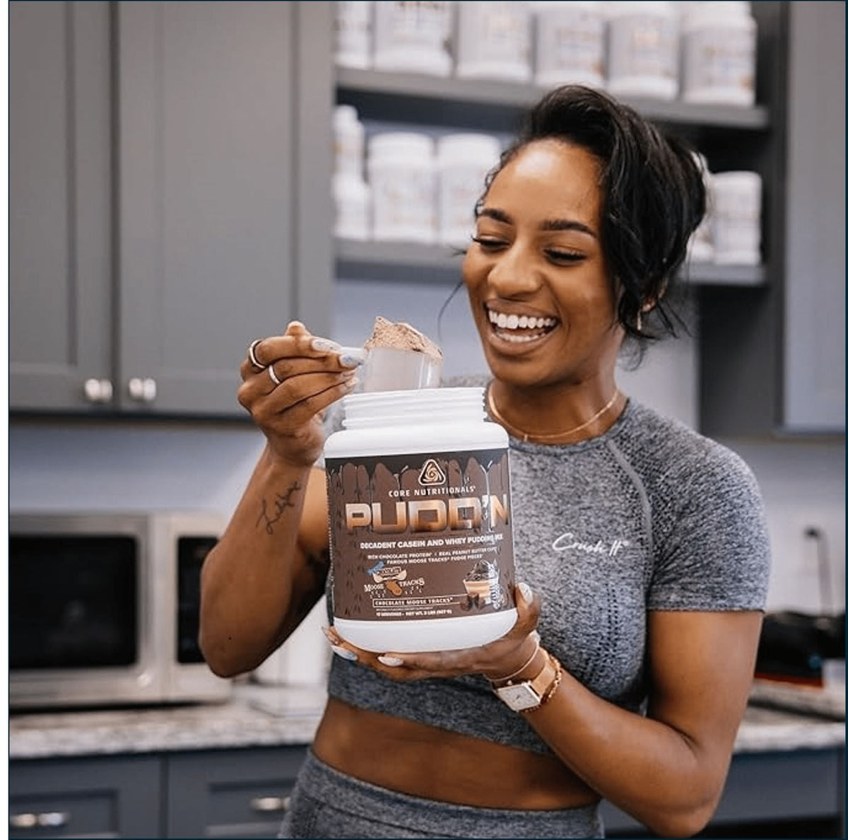 Core Nutritionals Protein Pudd'n Casein and Whey Mix, 2lbs by PoorBoySupplements.com