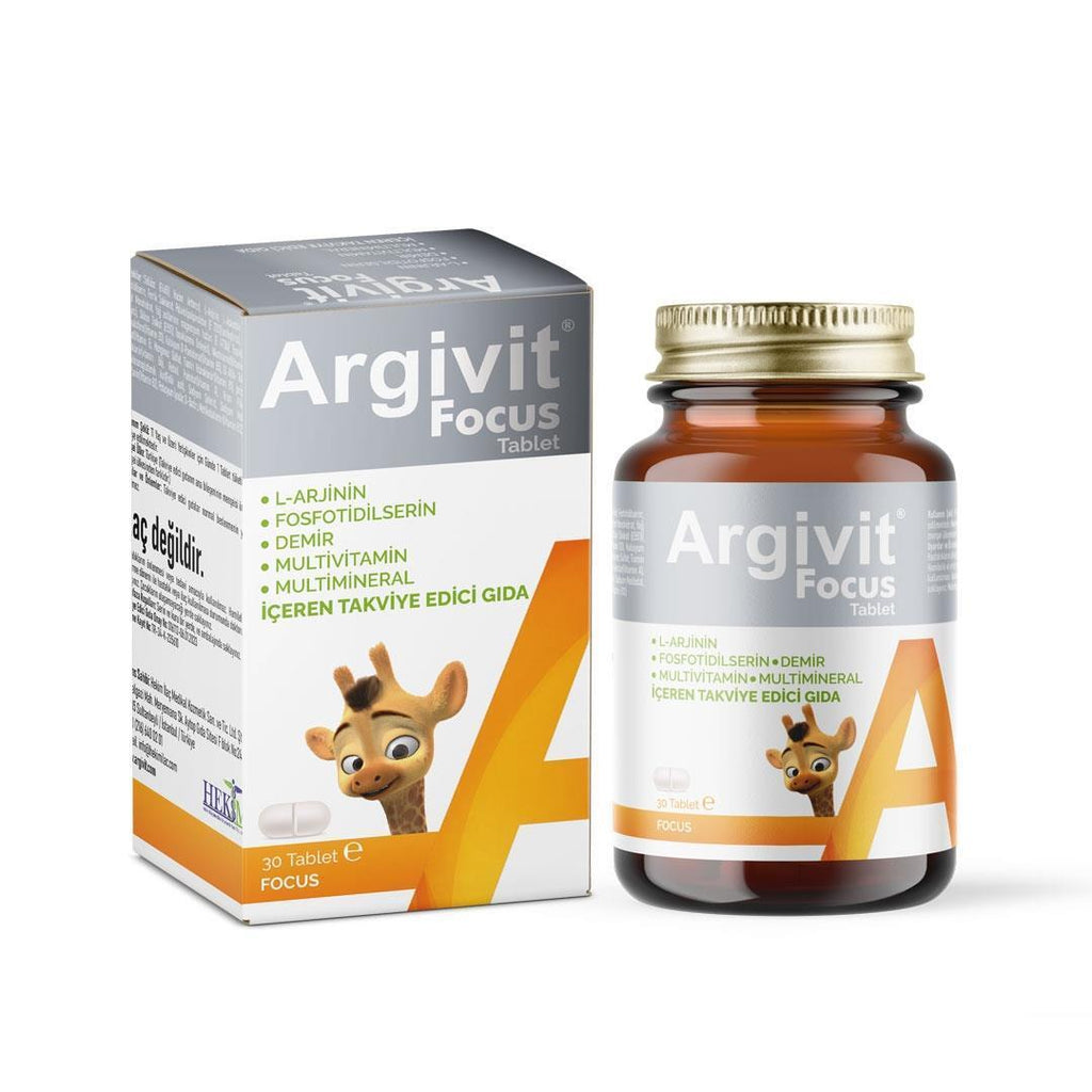 Argivit Focus 30 Tablet - Cognitive Boost | 30 Tablets by Beauty Care Bag