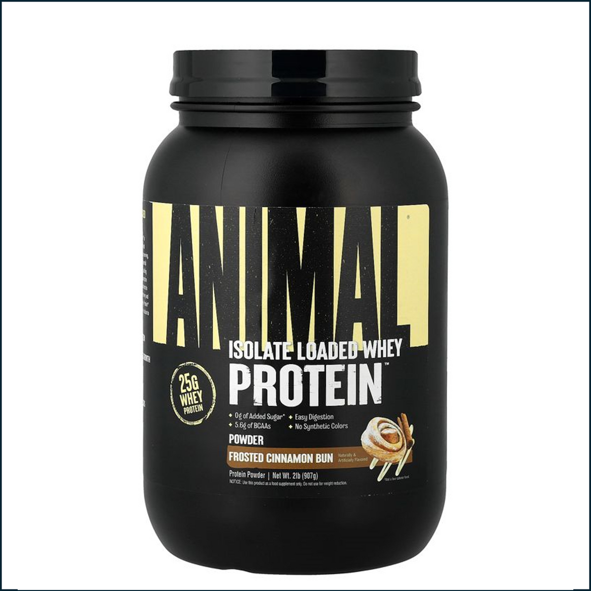 Animal Isolate Loaded Whey Protein, 2lbs by PoorBoySupplements.com