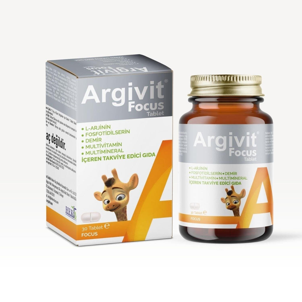 Argivit Focus 30 Tablet - Cognitive Boost | 30 Tablets by Beauty Care Bag