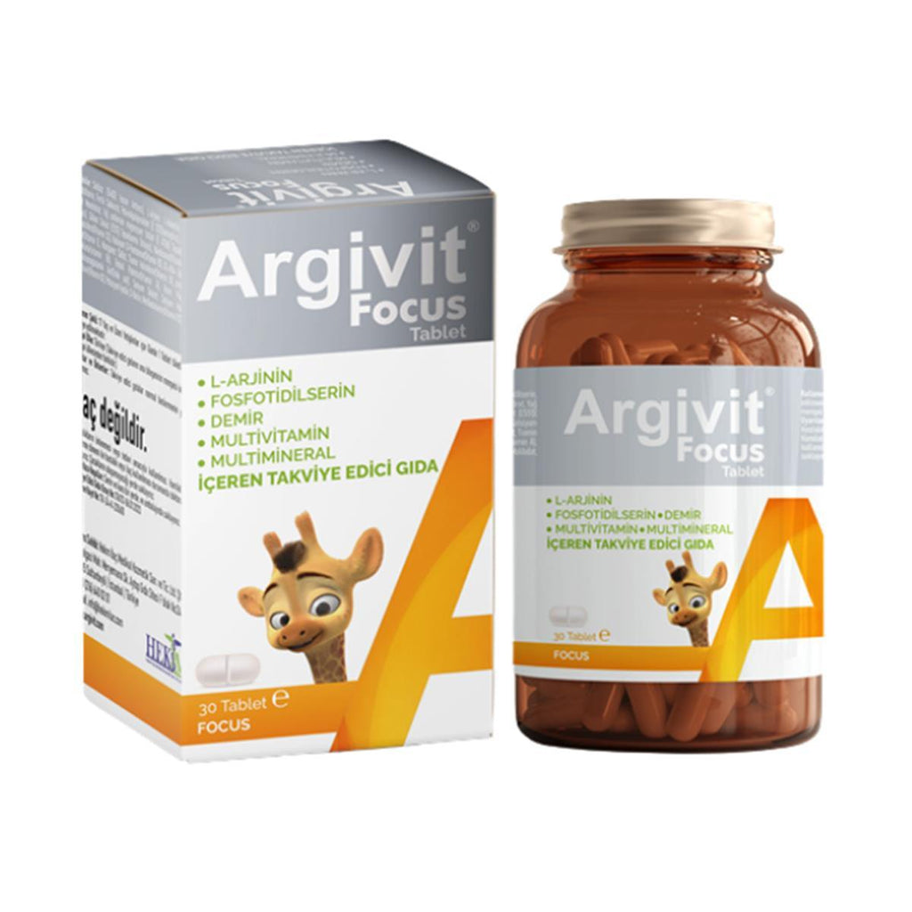Argivit Focus 30 Tablet - Cognitive Boost | 30 Tablets by Beauty Care Bag