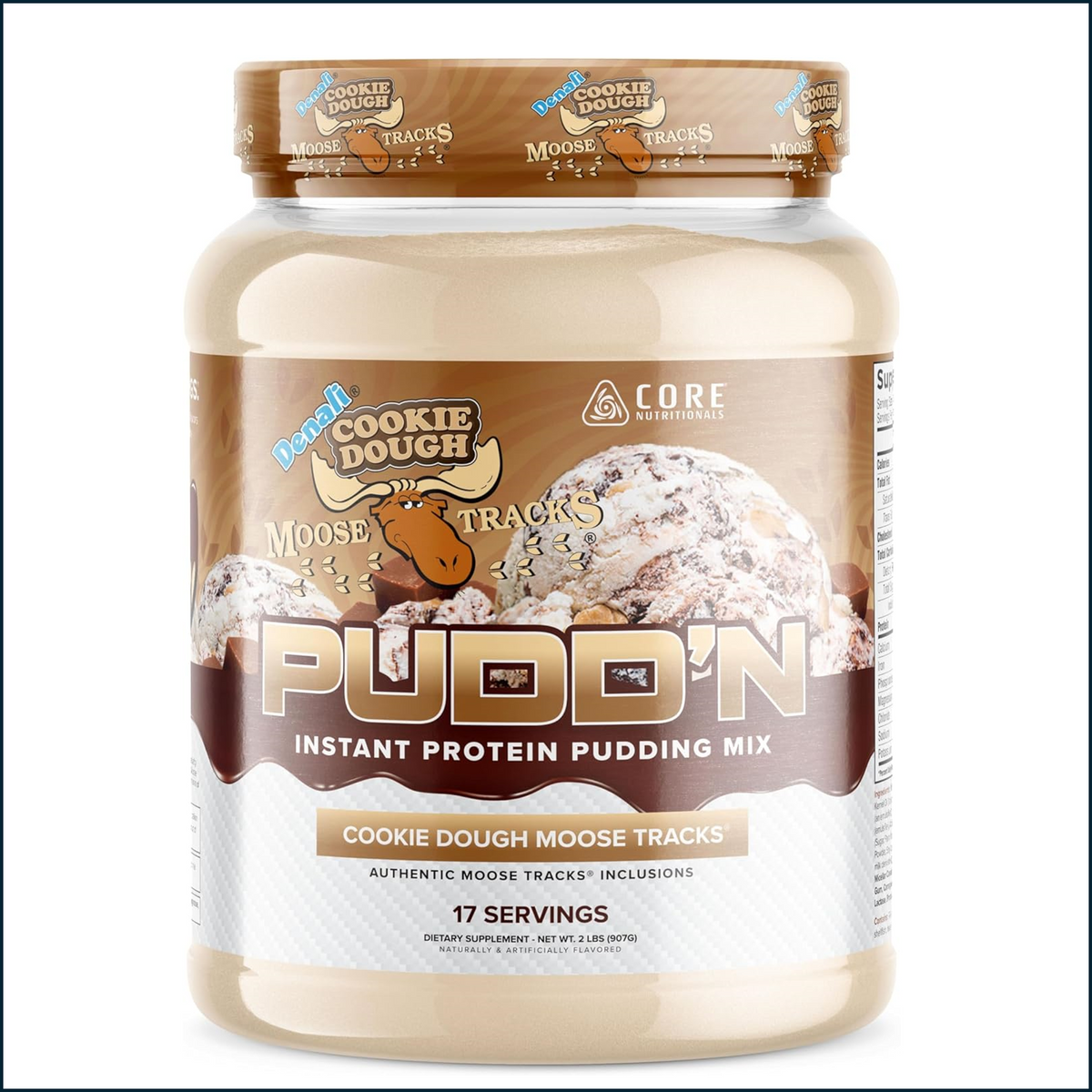Core Nutritionals Protein Pudd'n Casein and Whey Mix, 2lbs by PoorBoySupplements.com