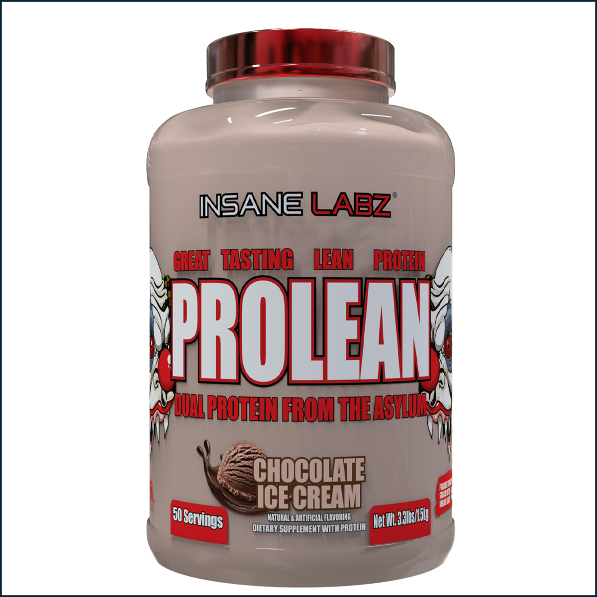 Insane Labz ProLean Dual Protein, 50 Servings by PoorBoySupplements.com