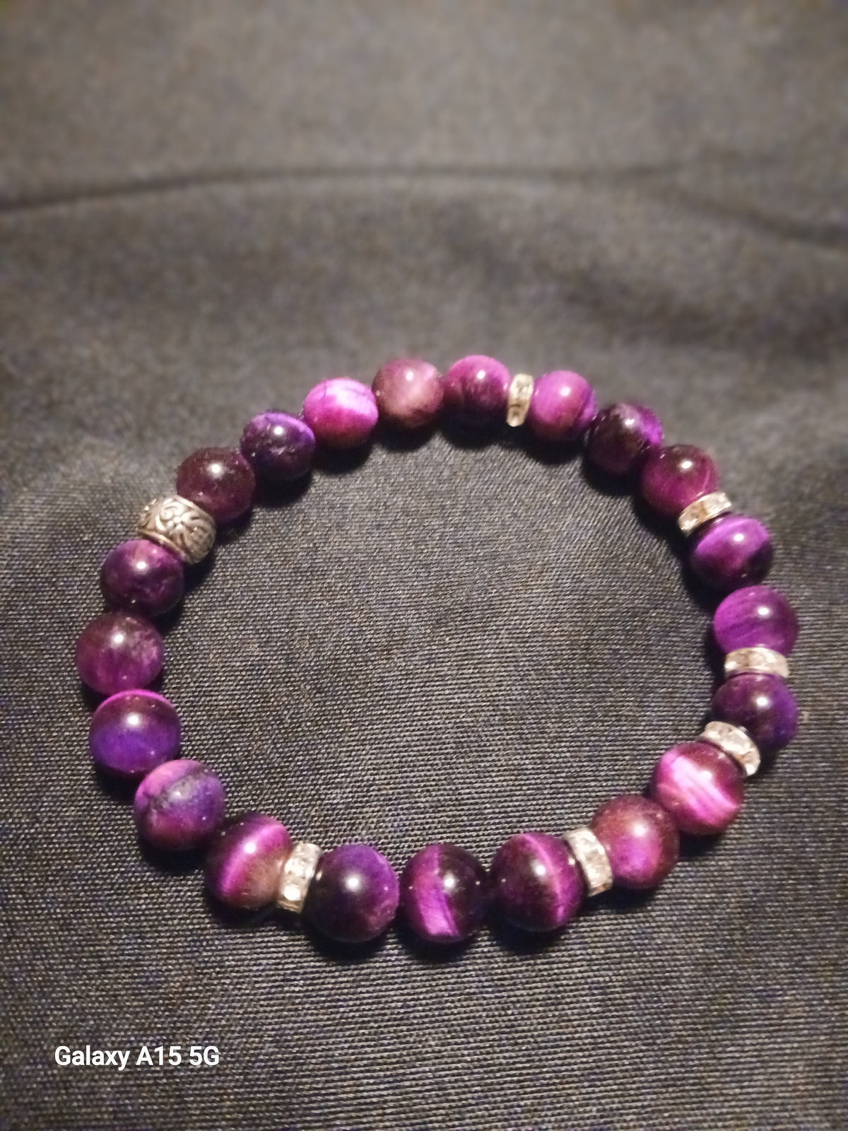 Purple Tiger's Eye Bracelet