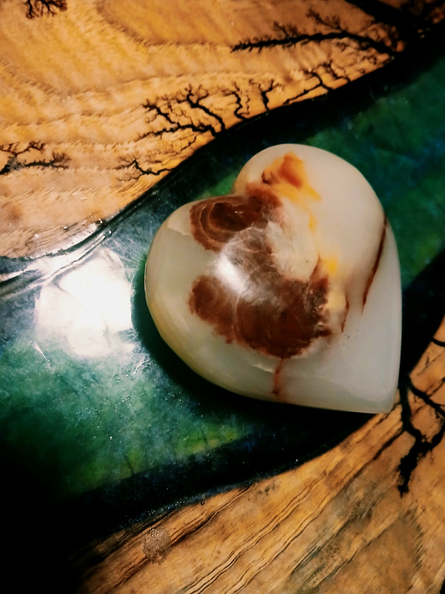 Large heart stone