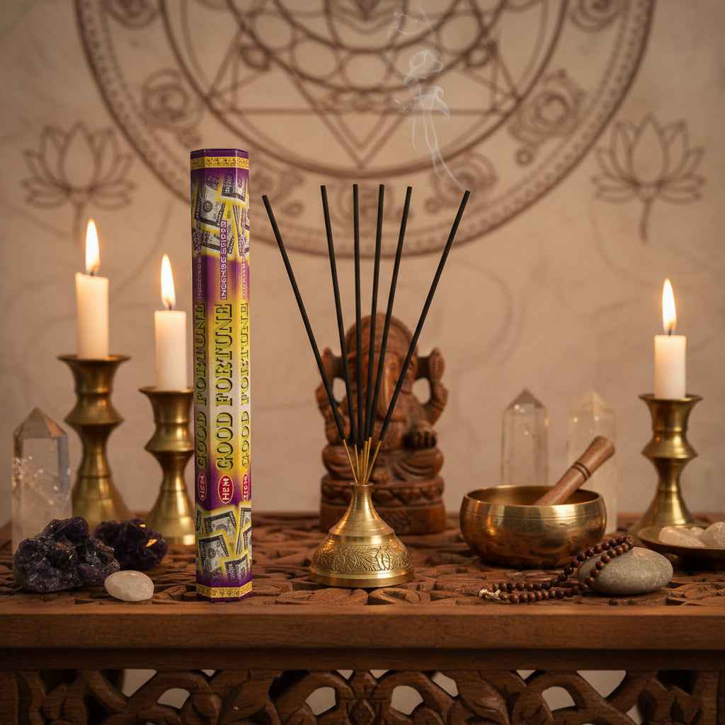Hem Hexagon Good Fortune Incense Sticks by Divine Intentions