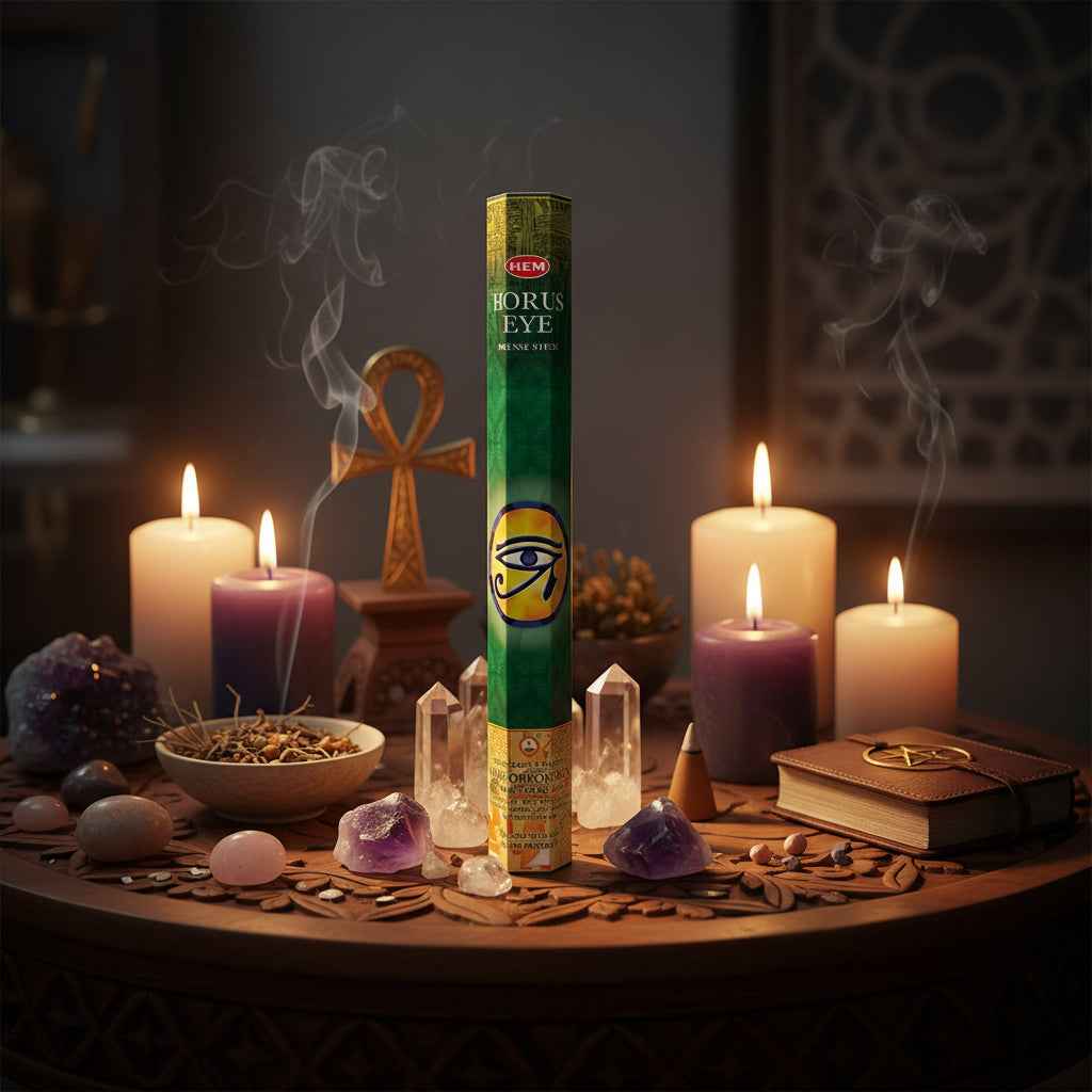 Hem Hexagon Horus Eye Incense Sticks by Divine Intentions