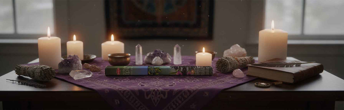 Hem Hexagon Soothing Spa Incense Sticks for Relaxation and Serenity by Divine Intentions